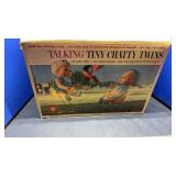 1960'S MATTEL TALKING TINY CHATTY TWINS W/