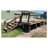 OUTDOOR DECK (8ft.x16ft.x32in.T)
