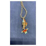 FISH ON AVON CHAIN NECKLACE