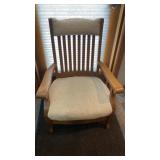 MISSION STYLE LOUNGE CHAIR
