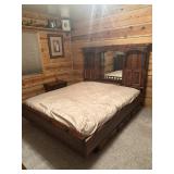 5 PC. PINE BEDROOM SET (BEAUTIFUL)