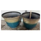 2-large plant pots 22' diameter 19ï¿½ tall