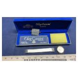 OLEG CASSINI WATCH W/ CASE
