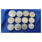 ASSORTED FOREIGN COINS
