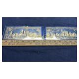 (2)  9/11 GOLD LEAF COIN CERTIFICATE