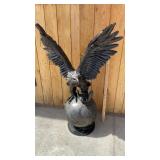 BALD EAGLE STATUE (41in.Tx28in.Wx17in.D)
