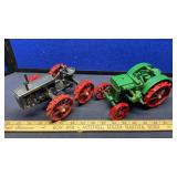 (2) MASSEY HARRIS, AND CASE TOY TRACTORS 1/16