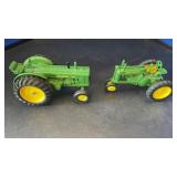1954 JOHN DEERE MODEL R AND 1934 MODEL A