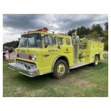 1983 FMC800 FIRE TRUCK W/750 GAL. TANK