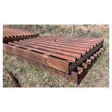 (2) USED CATTLE GUARDS (NO BASES)