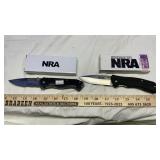 NRA, RITE EDGE & MISC. KNIVES (NEW)