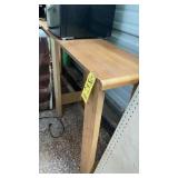 WOOD BENCH MEASURES 80'L X 16'D X 37'T