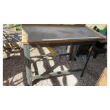WORK BENCH MEASURES 48' W X 34'T