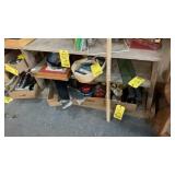 RUSTIC WOOD SHELF MEASURES 91'W X 13'D X 26'T