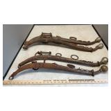 (2) SETS OF HAMES