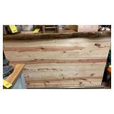 CUSTOM BUILT WOOD BAR MEASURES 72'W X  25'D X  46T
