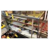 GLASS DISPLAY CABINET MEASURES 72'W X 22'D X 38'T