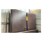 WOOD CABINET MEASURES 48'W X 13'D X 30'T