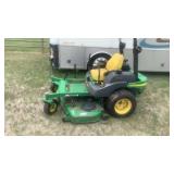 JOHN DEERE 757 ZTRAK RIDING LAWN MOWER