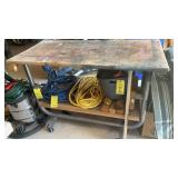 ROLLING WORK BENCH MEASURES 59"W X 29"D X 39"T