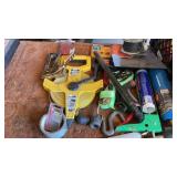 STAPLER TIE DOWN STRAPS, CAULK GUN & MORE