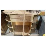 WOODEN CHEST & TABLE