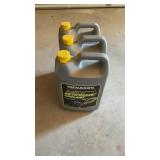 (3) GALLONS OF ANTIFREEZE & ONE HALF GAL.