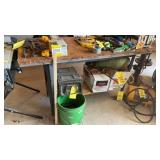 WORK BENCH MEASURES 60"W X 24" D X 33"T