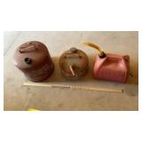(3) GAS CANS