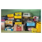 SCREWS, NAILS, LIGHT BULBS & MISC. HARDWARE