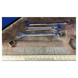 VARIOUS SIZED WRENCHES