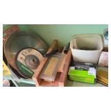 SAW BLADES, GRINDING WHEELS, NAILS & MISC.
