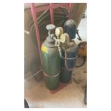 WELDING CART W/ HOSE & REGULATORS