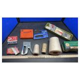 STAPLES, STAPLER, STRING & MORE