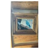 (3) BLUE BIRD, OWL & OTHER WALL HANGINGS