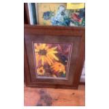 (5) ASSORTED FLORAL WALL HANGINGS