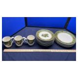 (15) WILD WINGS PINECONE DISHES