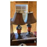 (2) PACICIC COAST LAMPS & OTHER LAMP