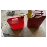 (2) GAS CANS