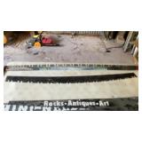 (2) PAINTED CROSSCUT SAWS