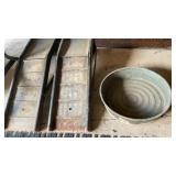(2) METAL RAMPS & OIL PAN