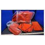 ASSORTED ORANGE SAFTY VESTS