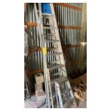 16' EXT. LADDER, WERNER 8' LADDER & 3' STEP LADDER