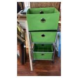 GREEN CUBBIES & ASSORTED WALL HANGINGS