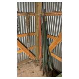 (10) T- POSTS V-BELTS, ROPE & MORE