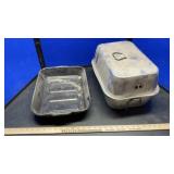 ENAMEL PANS & ROASTER