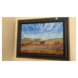 (2) J. MILLER FRAMED PAINTINGS