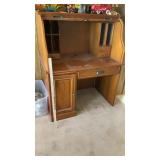 ROLL TOP DESK MEASURES 42'W X 29'D X 53'T