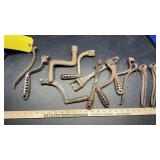 STOVE CRANK HANDLES, LID LIFTERS & OVEN RAKES