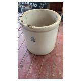 RUCKEL'S STONEWARE #4 CROCK